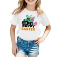 thumbnail image 5 of Easter Shirt Kids Trendy Comfortable Brown Eggs-Track Easter Story Tshirt 2026 Boys Happy Easter Funny Short Sleeve Tee Tops, 5 of 5