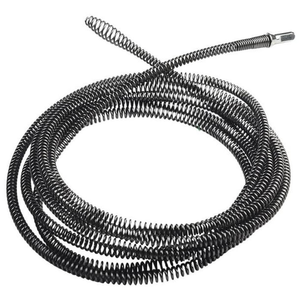 Destapador Cañería SnakeTol05m 1Pza 5m ó 118" Longitud Desatascador Acero Inoxidable.