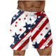 thumbnail image 1 of Pantalones Cortos para Hombre de Cintura Elástica con Bolsillos Pantalones de Playa de Impresión Casual, Poliéster Ligero de Moda para la Primavera Verano Al Aire Libre Y el Uso Diario, 1 of 5