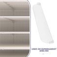 thumbnail image 3 of OULII 2Pcs Transparent Shelf Dividers for Store Shelves Adjustable Retail Display Baffles, 3 of 8