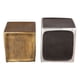 thumbnail image 3 of Mesa Lateral Kessa Muebles Brics Negro/Dorado Aluminio 46 x 52 x 46 cm Set de 2 Piezas, 3 of 5