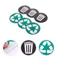 thumbnail image 3 of 6pcs Garbage Classification Sign Stickers Recycle Stickers Trash Can Stickers, 3 of 6