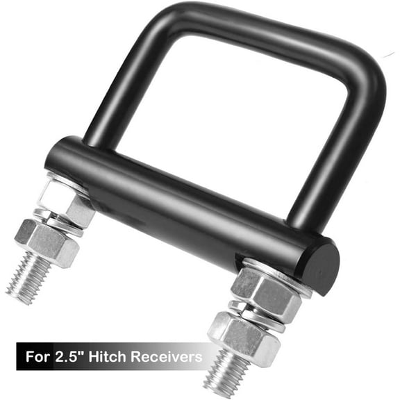 CZC AUTO Universal Hitch Clamp for 2.5" Receiver Heavy Duty