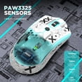 thumbnail image 6 of ZIYOU LANG M5 RGB Lightweight Wired Gaming Mouse with 12000 DPI 6 Programmed Buttons,65G Honeycomb Shell,Pixart 3325(Green), 6 of 9