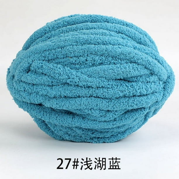 Zhuge paquete de hilo de terciopelo de chenilla para tejer, lana