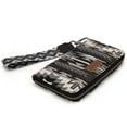 thumbnail image 6 of Wrangler Wallet Wristlet Aztec Clutch Long Purse Boho Credit Card Holder Wallet, Black, 6 of 7