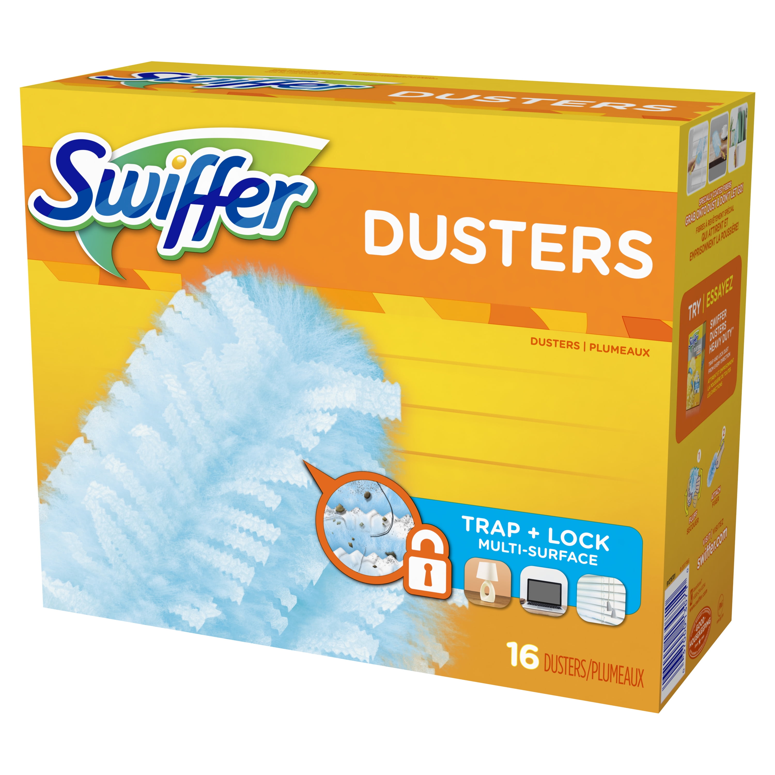 Swiffer 180 Dusters Starter Kit For Multi Surface Cleaning, Unscented (1  Handle, 5 Dusters) : : Health & Personal Care