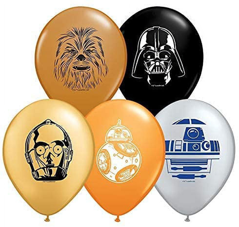 Star Wars Mandalorian Birthday Party Supplies Baby Yoda Airwalker Buddy 17 pc Balloon Bouquet Decorations