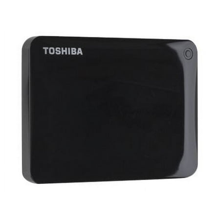 Toshiba Canvio Connect II - Hard drive - 3 TB - external (portable) - USB 3.0 - 5400 rpm - buffer: 8 MB - 256-bit AES - black - for Dynabook Toshiba Port������g������ R30, Z20, Z30; Toshiba Tecra W50, Z40, Z50; Chromebook 2; KIRA 10