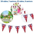 thumbnail image 6 of Blasgw Flag Set,British Hand Flags 8Mx25pcs/7Mx20PCS UK Triangular Bunting multicolor, 6 of 7