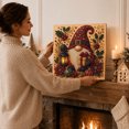 thumbnail image 3 of Pearl Christmas Wall Art Kit, Cute 3D DIY Pearl Painting For Adult Beginners, Seasonal Fall Halloween Holiday Sparkling Home Wall & Party Decor, 3 of 5