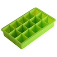 thumbnail image 3 of Silicone Ice Maker 15-Cube Ice Tray Ice Mold Storage Container Tray, 3 of 9