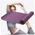 thumbnail image 3 of UPGRATOR 1Pack Gym Mats TPE Dark Purple for Exercise and Outdoor Camping Use, 3 of 8