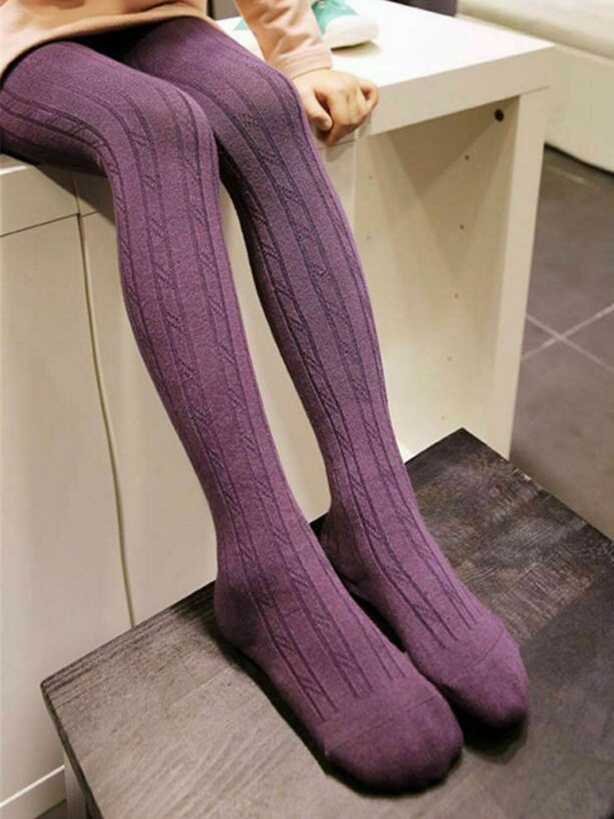 Toddler Baby Girl's Kids Winter Warm Tights Stockings Pantyhose Pants Socks 0-6T - image 4 of 9