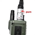 thumbnail image 4 of Micrófono de Mano con Altavoz y Radio de 6 Pines H-250 para PRC-152 y PRC-148, 4 of 6
