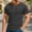 Dark Gray, variant on Mens Crewneck Tops Blouses for Man Short Sleeve Basic Fall Summer Shirt 2026 Fashion