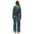 thumbnail image 3 of FORMRS Womens Pajama Set Long Sleeve Top and Pants with Pockets Soft Comfy Lounge Sleepwear, Sizes S-2XL, Lightning Pattern, 3 of 7