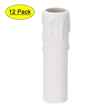 

Uxcell Plastic Candle Socket Covers Sleeves for Chandelier White 1.0x3.93inch