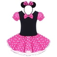 thumbnail image 2 of Disfraz de princesa de lunares para niñas, fiesta de cumpleaños de Navidad, vestido con di OwlFay OwlFay, 2 of 2