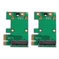 thumbnail image 1 of Tarjeta adaptadora 2X PCIE a Mini PCIE, eficiente y portátil. Tarjeta adaptadora Mini PCIE a USB3.0., 1 of 6