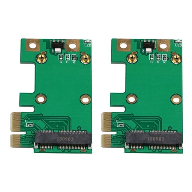 Tarjeta adaptadora 2X PCIE a Mini PCIE, eficiente y portátil. Tarjeta adaptadora Mini PCIE a USB3.0.