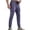 Purple_002, variant on Domuza Jogger Pants for Men Stretch Athletic Workout Pants with Zipper Pockets, Elastic Waist Drawstring for Gym & Running Dark Blue S