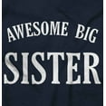 thumbnail image 2 of Cute Big Sister Older Sis Sibling Bodysuit Jumper Girls Infant Baby Brisco Brands 12M, 2 of 6