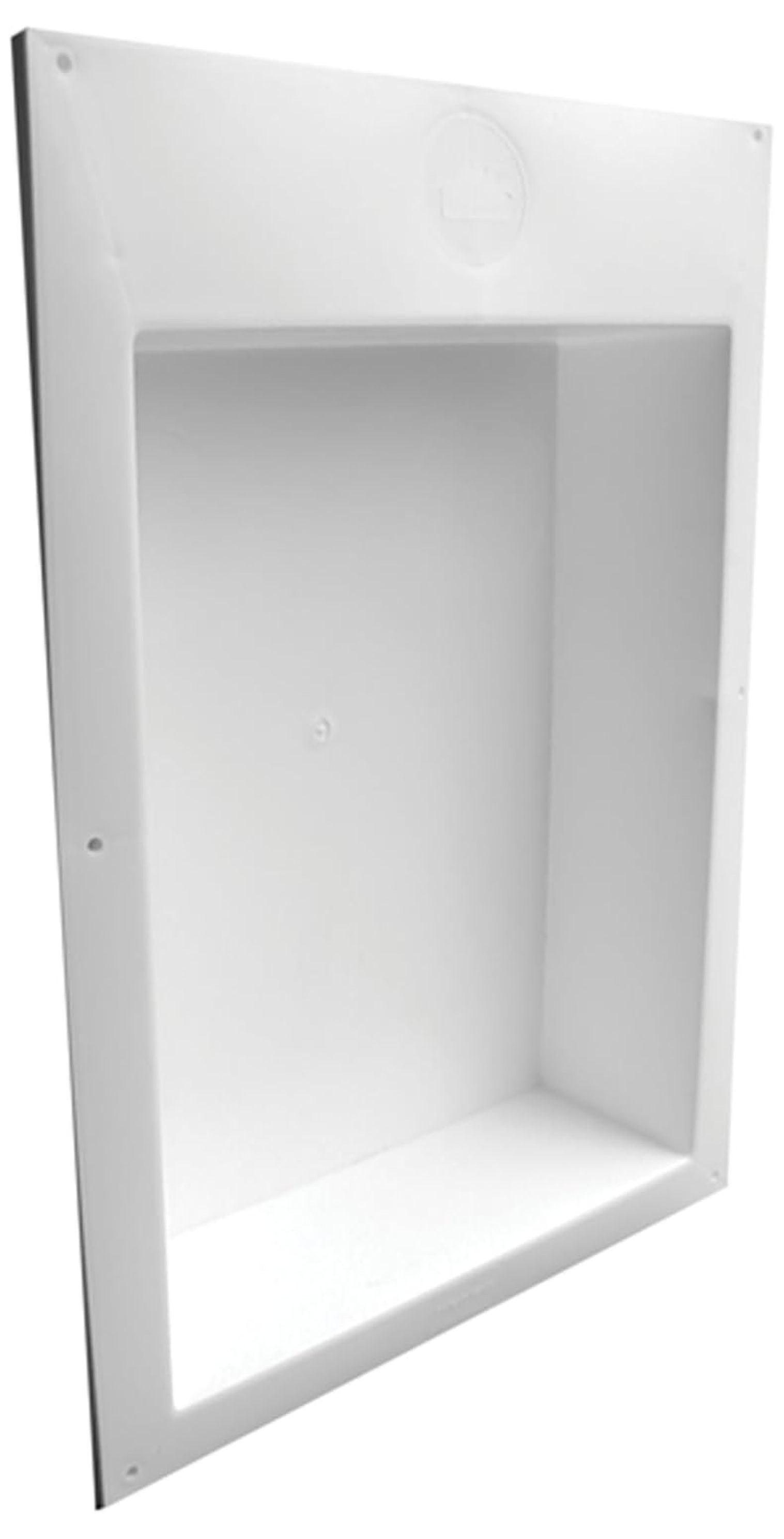 Saf-T-Duct Dryer Outlet Box, white