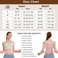 thumbnail image 2 of Ladies and gentlemen's back support posture corrector, upper and lower back support straps, shoulder straightener, adjustable full back support, upper and lower back pain, 2 of 7