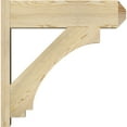thumbnail image 3 of Ekena Millwork 8"W x 28"D x 28"H Imperial Rough Sawn Craftsman Outlooker, Douglas Fir, 3 of 4