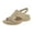 Coastal Tan, variant on Lillian Women's Sandals Warm White Size 5.5 M