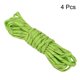thumbnail image 3 of Cuerda de Carpa Unique Bargains 4mm Reflectante Verde Claro Paquete de 4, 3 of 5