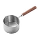 thumbnail image 5 of Olla pequeña para calentar aceite, olla para calentar aceite, mango cómodo, sartén multiusos de acero inoxidable para leche, sartén para huevos, olla, 5 of 9
