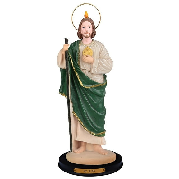 FC Design 16"H Saint Jude Holy Figurine Statue Sculpture Ornament Decoration Home/Room Decor and Unique Gift Ideas for Housewarming, Holidays and Birthdays