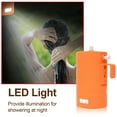 thumbnail image 3 of yeacher Portable Outdoor Shower System S91 - Black/Orange, 4400mAh Battery, 80 Min Runtime, 1.8m Hose, Compact Design, 3 of 6