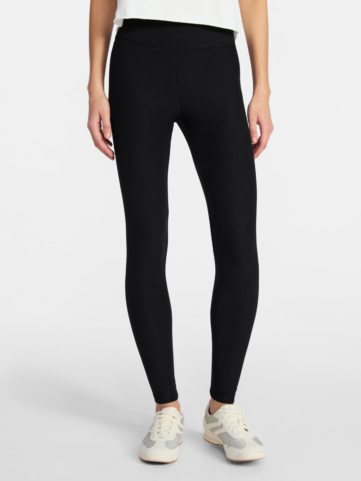 No Boundaries Super Soft Core Ankle Leggings, 27.5'' Inseam, Women's and Women's Plus XXS-4X
