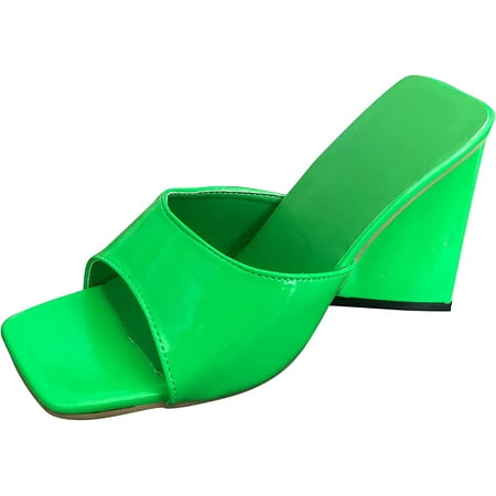 

Women s Wedges Sandals Travel Open Toe Summer Shoes High Block Flat Slippers Beach Shoes