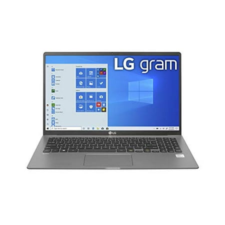 LG Gram Laptop - 15.6" Full HD IPS , Intel 10th Gen Core i5-1035G7 CPU, 8GB RAM, 256GB M.2 MVMe SSD, 18.5 Hours Battery, Thunderbolt 3 - 15Z90N (2020) (used)