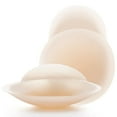 thumbnail image 1 of Cache-Tétons pour Femmes - Pasties Adhésifs en Silicone pour Tétons - Cache-Tétons Réutilisables - Crème, 1.5, 1 of 2
