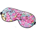 thumbnail image 1 of HAHDAXIA Tim&Tina Silk Sleep Mask Comfortable Blindfold Eye mask Adjustable (Colorful Flowers), 1 of 4