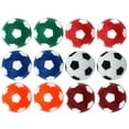 Gongc 12PCS Mini Football Toy Table Soccer Replacement Balls Plastic ...