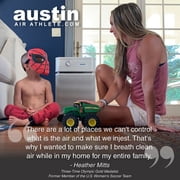 Austin Air Healthmate Plus Air Purifier, Black