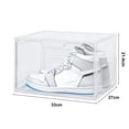 thumbnail image 2 of Caja Organizador para Zapatos Con Diseño Abierto Frontal, Puerta Transparente y Lateral Translúcido, Apilables y Multifuncional Para Hogar, 2 of 9