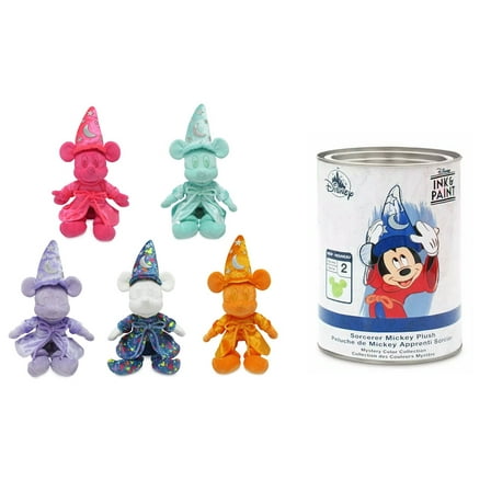 Mickey Mouse Paint Can Wave 2 Mystery Plush Toy Stuffed Animal Doll 1pc Blind Box