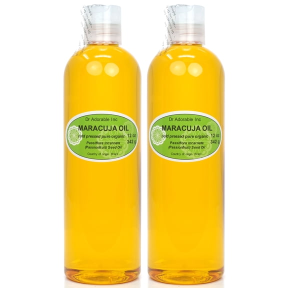 Dr Adorable - 24 oz - Maracuja Seed Oil - 100% Pure Organic Passionfruit Cold Pressed Moisturizing Oil For Face Skin Hair Anti Aging (2 of 12 oz)