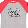 thumbnail image 4 of Inktastic Well Bless Your Heart with Calico Print Boys or Girls Toddler T-Shirt, 4 of 5
