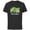 Black, variant on Disney Mickey & Minnie Mouse Merry and Bright Holiday - Short Sleeve Cotton T-Shirt for Adults - Customized-Black