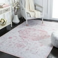 thumbnail image 3 of SAFAVIEH Tucson Roslyn Traditional Machine Washable Area Rug, 4' x 6', Beige/Rust, 3 of 9