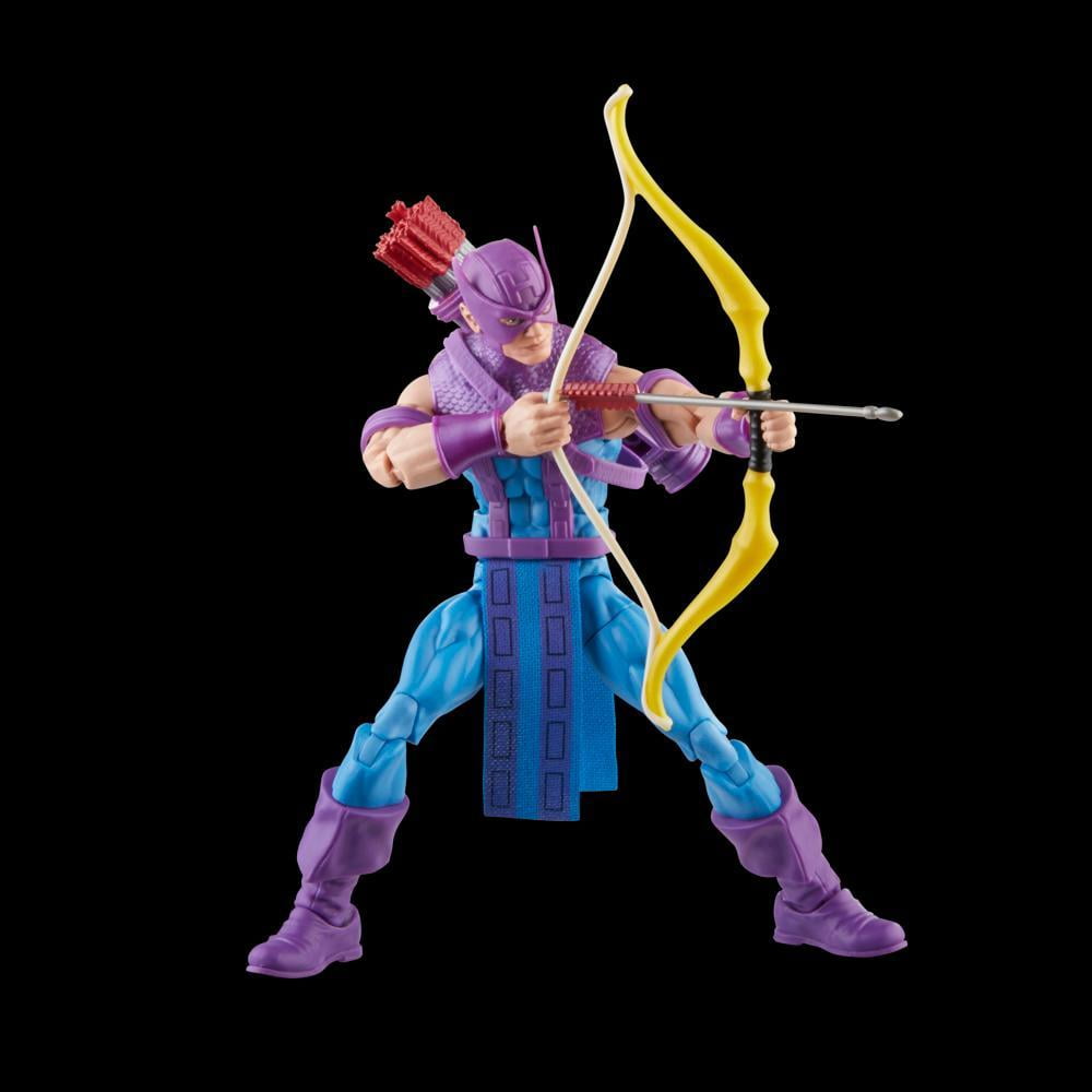 Hasbro Marvel Legends Series Hawkeye with Sky-Cycle Avengers 60th Anniversary 6 Inch