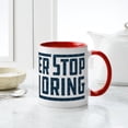 thumbnail image 6 of CafePress - Never Stop Exploring Pattern - 11 oz Ceramic Mug - Novelty Coffee Tea Cup, 6 of 6